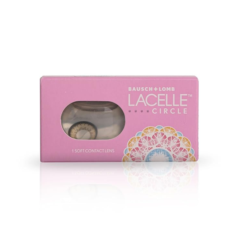 LACELLE CIRCLE COLOUR LENS BROWN