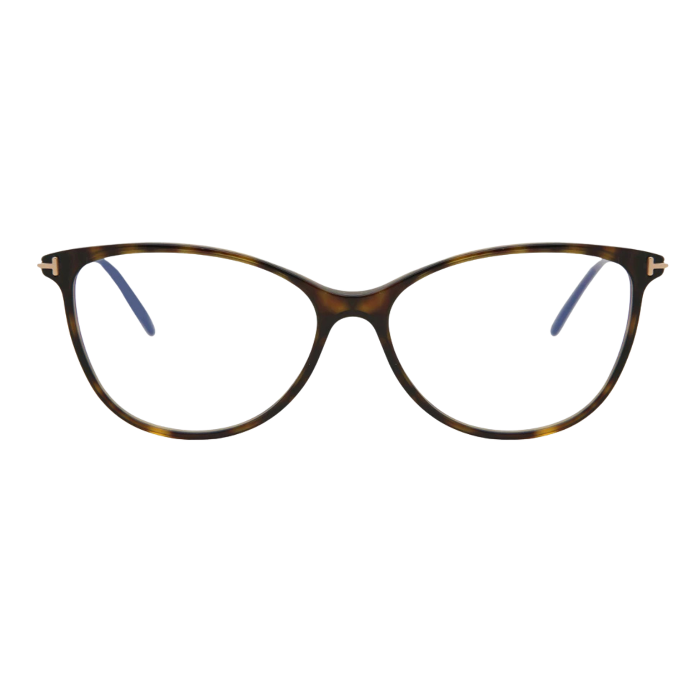 Tom Ford TF 5616-B 052 Cat-Eye Glasses – Dark Havana