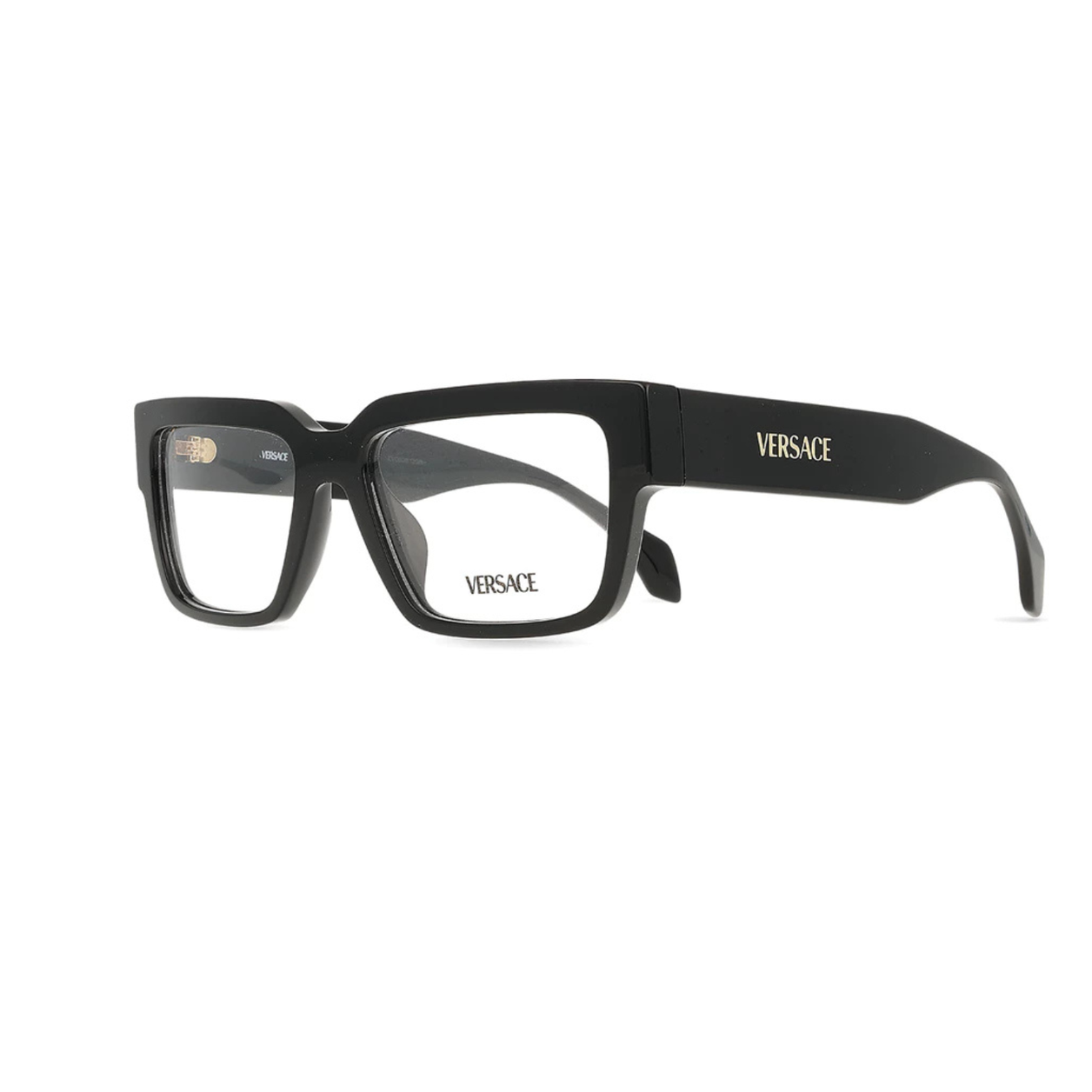 Versace MOD-3374U GB1 Eyeglasses | Acetate Rectangular Frames
