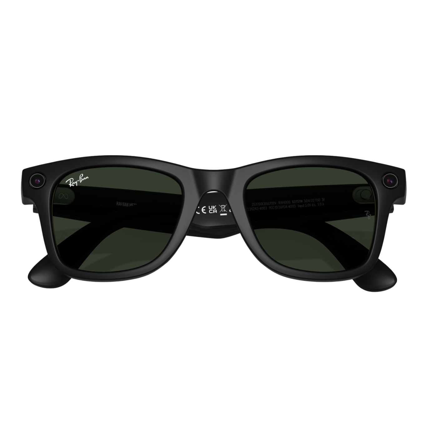 RAY-BAN META WAYFARER MATTE BLACK GEN 1
