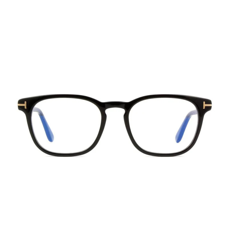 Tom Ford TF 5868-B Blue Block Square Eyeglasses