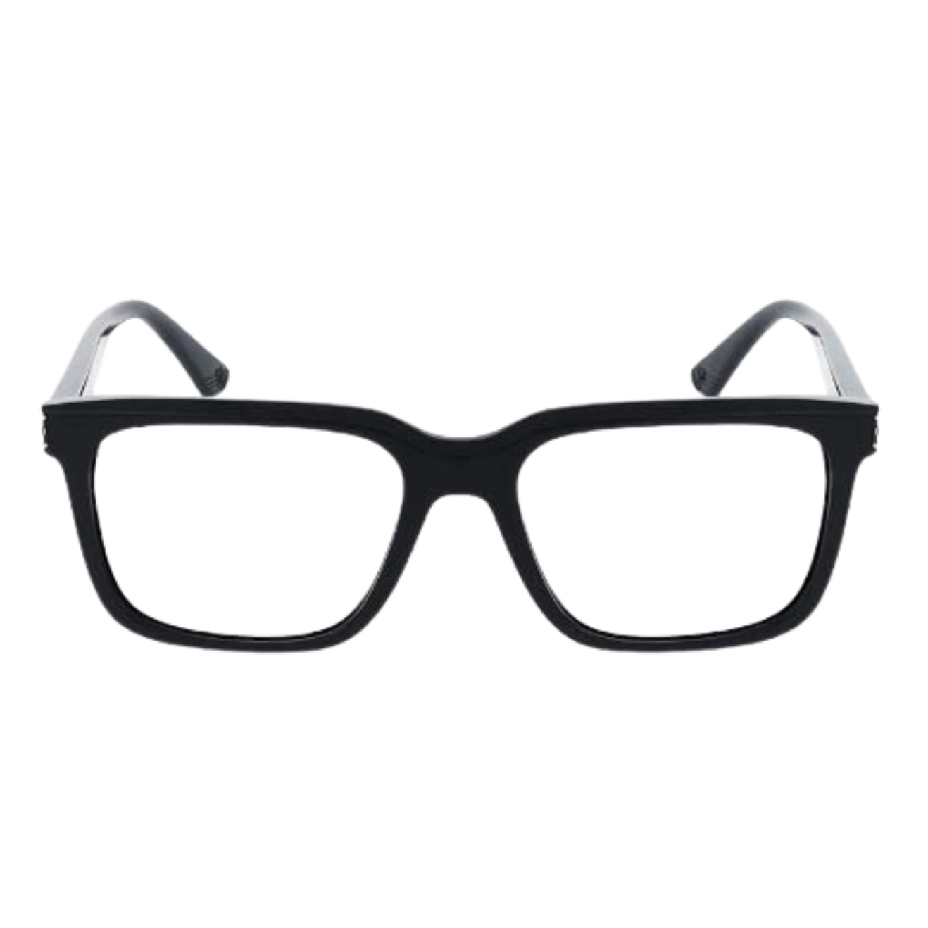 POLICE VPLF03K Square Optical Eyeglasses – Black Frame 53