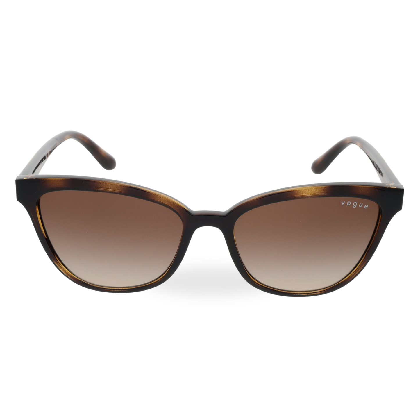 Vogue Eyewear Dark Havana Cat-Eye Sunglasses