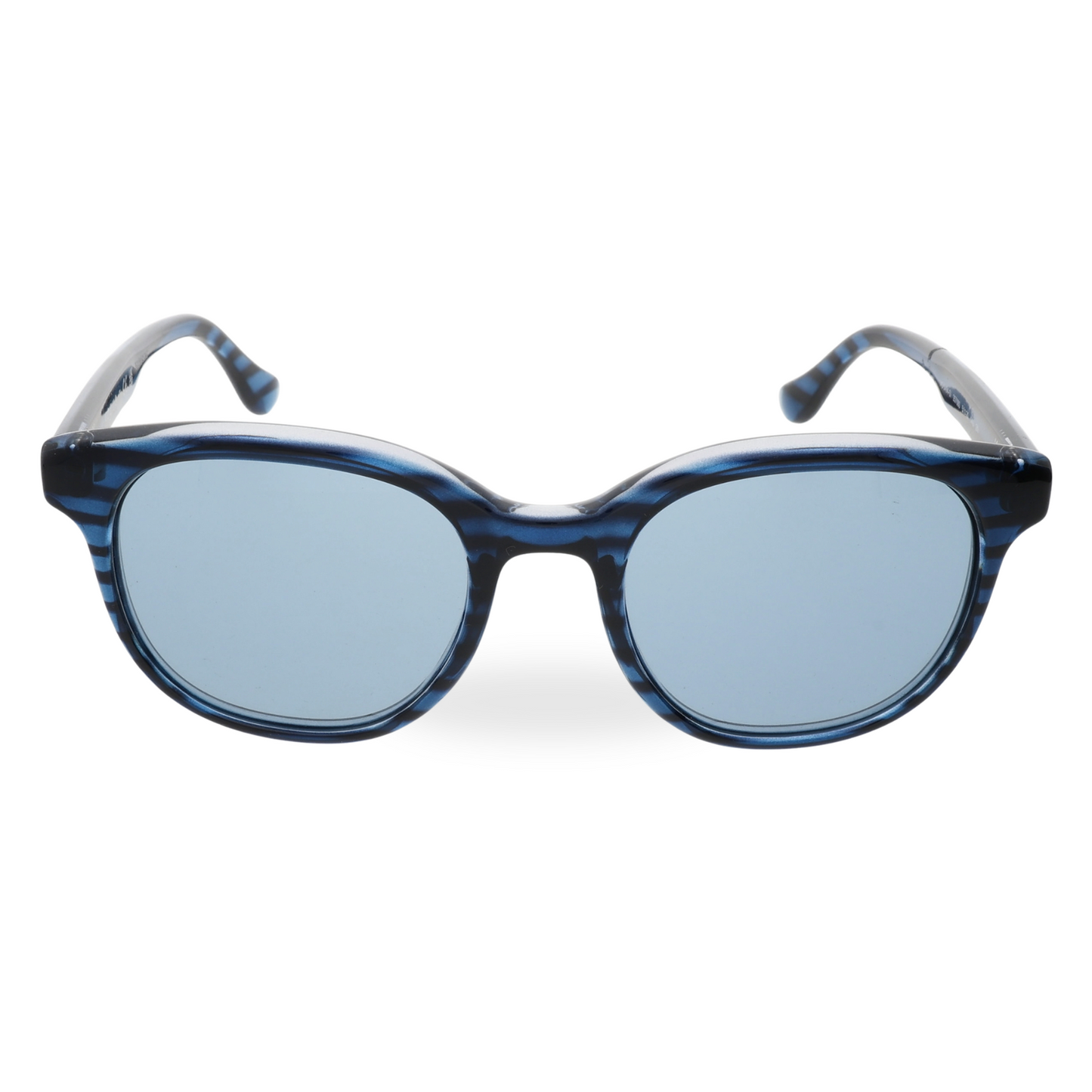Vogue VO5494 Phantos Sunglasses in Blue Striped Frame with UV Protection