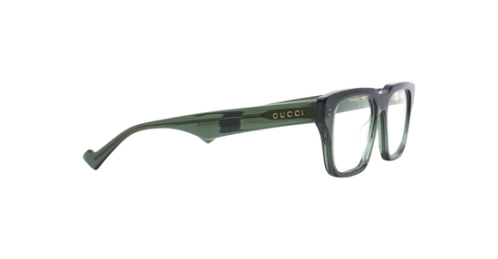 Gucci Green Square Optical Glasses