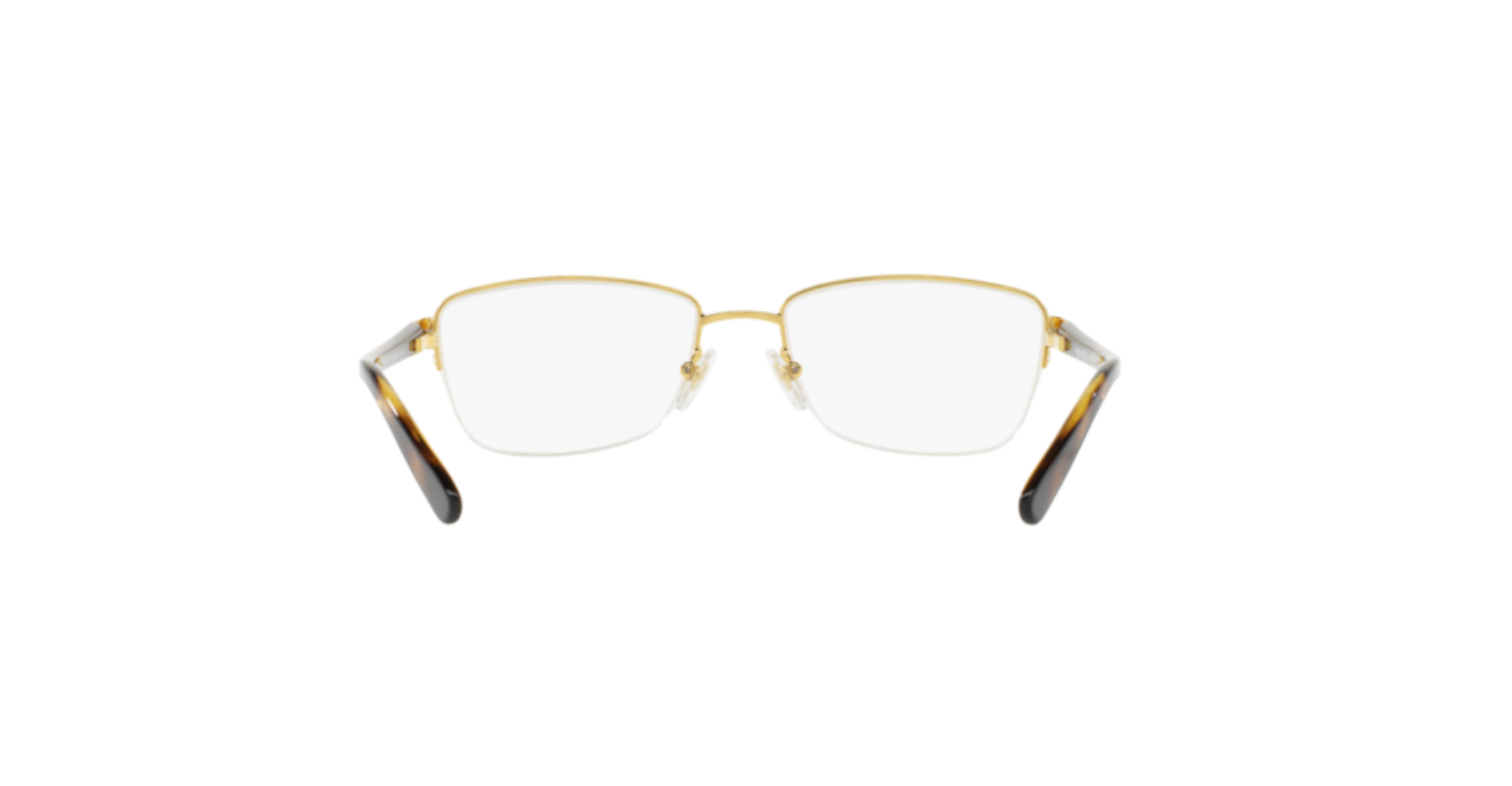Vogue Eyewear VO4037I Semi-Rimless Eyeglasses – Polished Gold