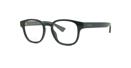 Gucci Black Square Optical Glasses