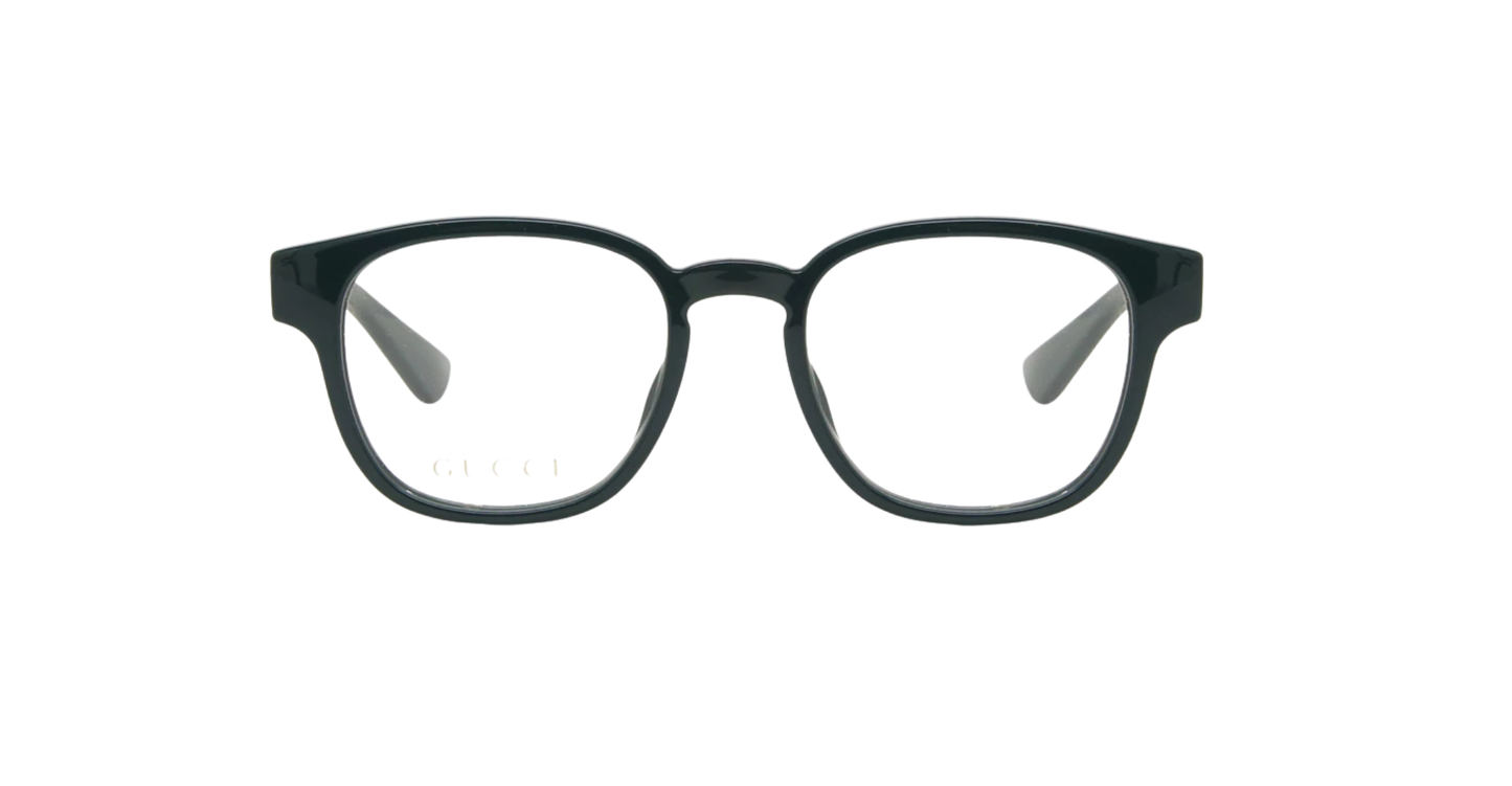 Gucci Black Square Optical Glasses