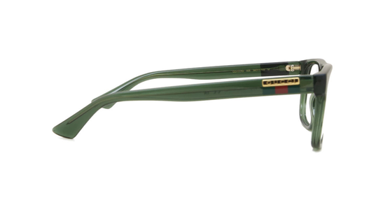 Gucci Green Square Optical Glasses
