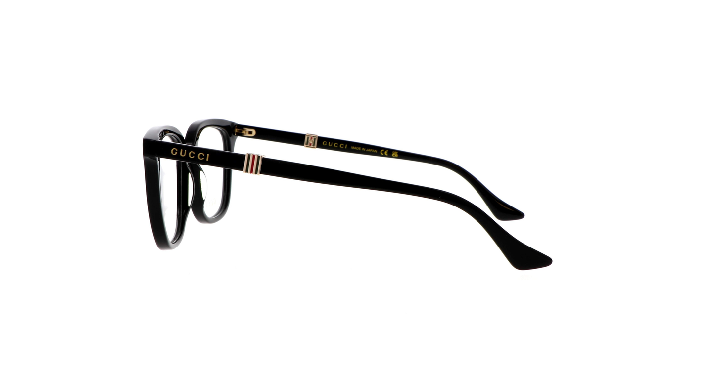 Gucci Black Square Optical Glasses