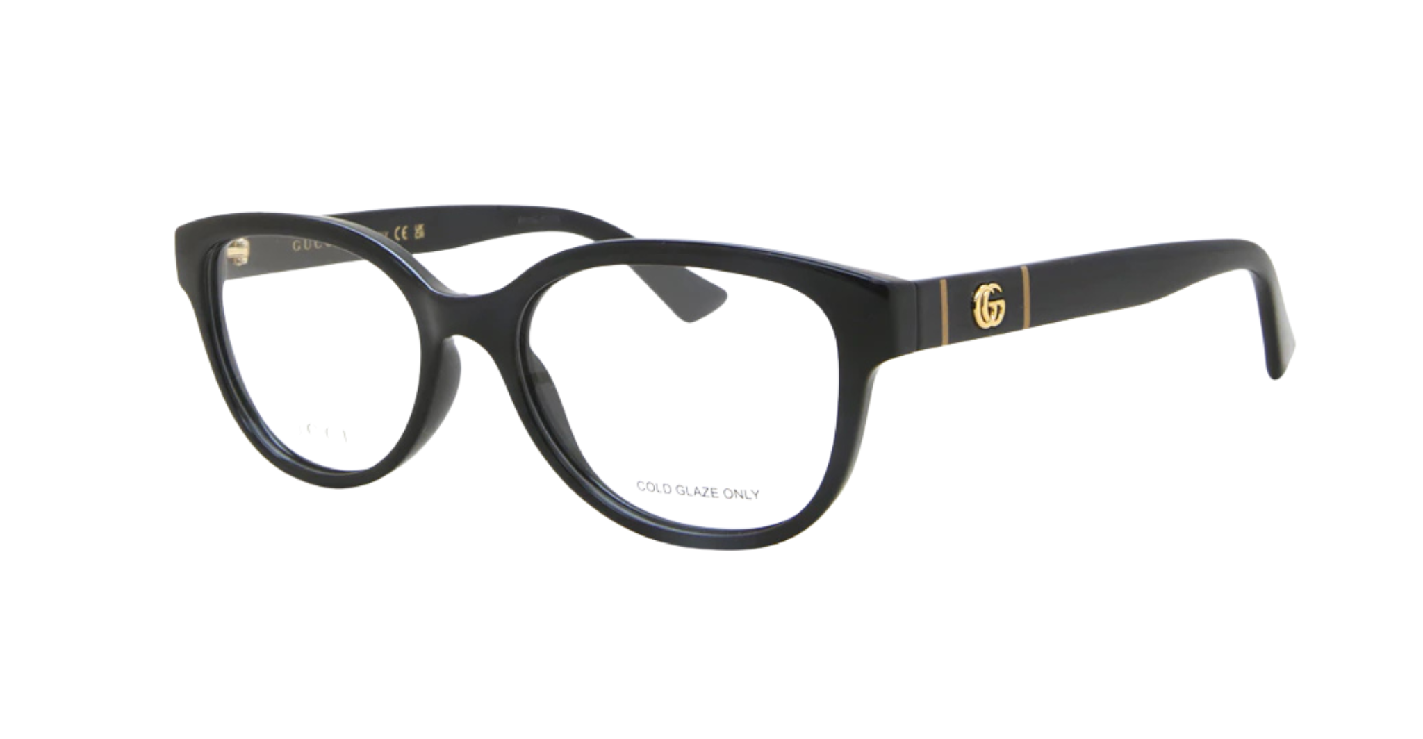 Gucci Black Cat-Eye Optical Glasses 53