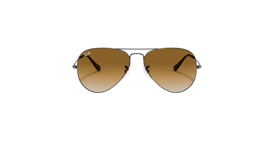 Ray-Ban Aviator Gradient Gunmetal Sunglasses