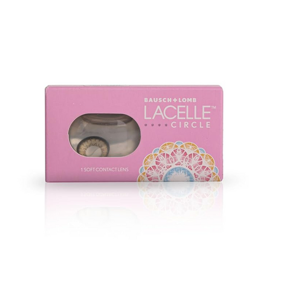 LACELLE CIRCLE COLOUR LENS BROWN