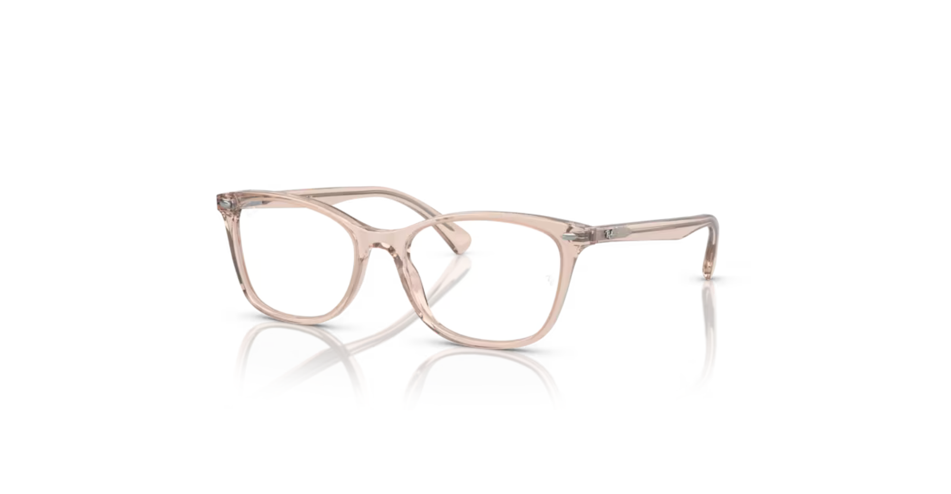 Ray-Ban – Transparent Light Brown Acetate Frame