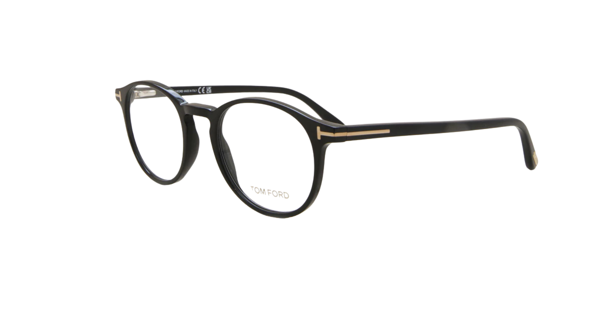 Tom Ford TF5294 001 Round Optical Frames