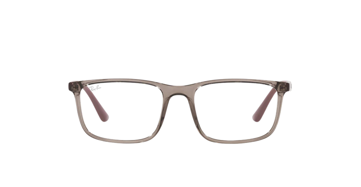Ray-Ban RB 7170I 8083 Transparent Grey  Rectangle Fram