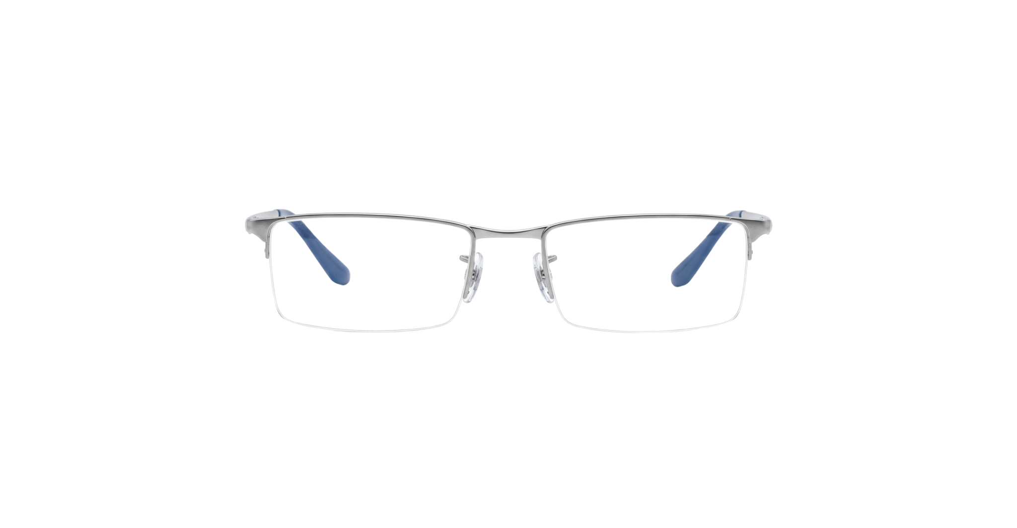 Ray-Ban – Gunmetal Semi-Rimless Optical Frames