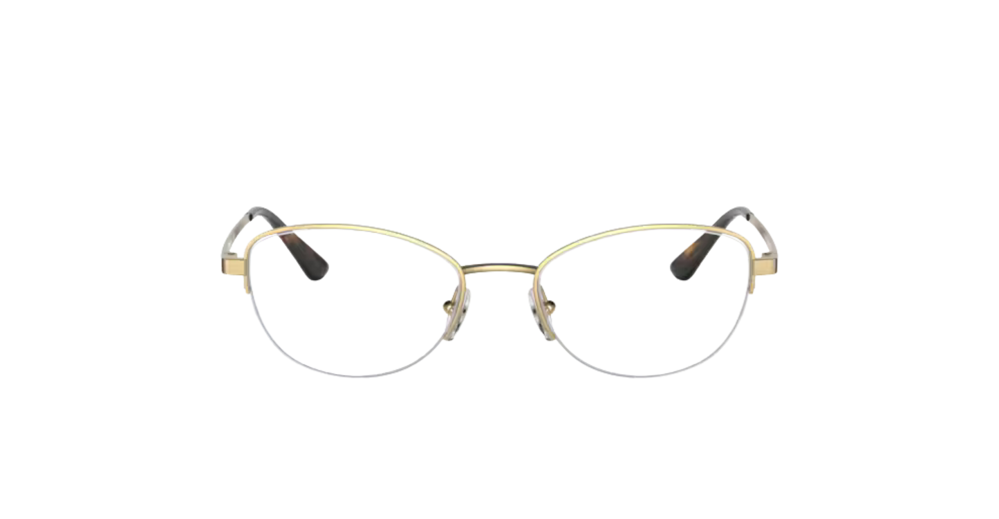 Vogue Eyewear VO4184I Round Eyeglasses – Polished Gold
