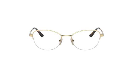 Vogue Eyewear VO4184I Round Eyeglasses – Polished Gold