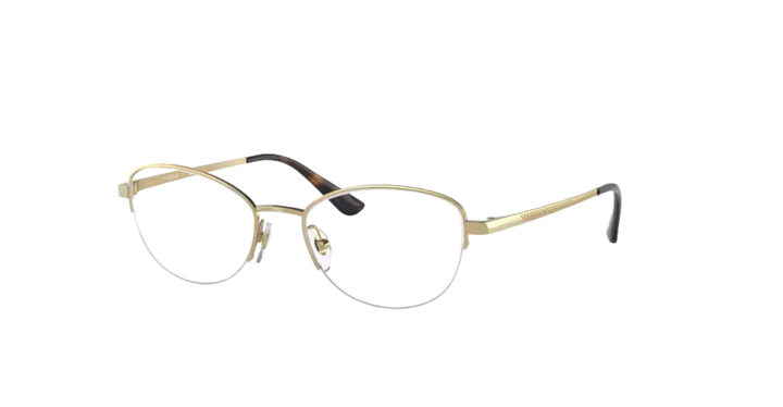 Vogue Eyewear VO4184I Round Eyeglasses – Polished Gold