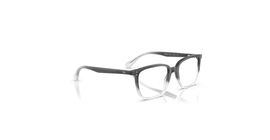 Ray-Ban – Gradient Grey to Transparent Square Frames