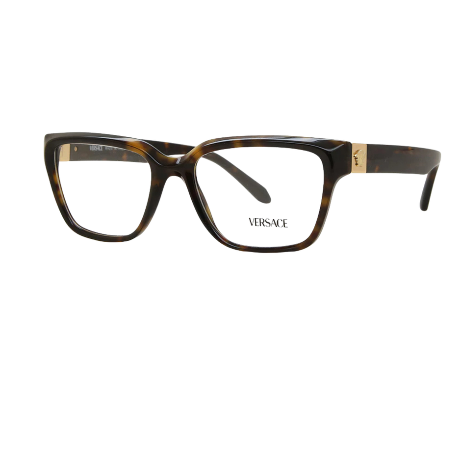 Versace MOD-3357 108 Eyeglasses Dark Havana Tortoiseshell Frames