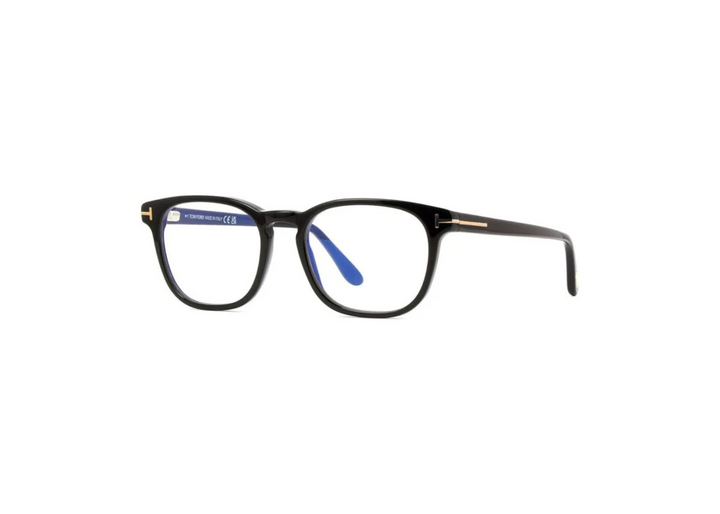 Tom Ford TF 5868-B Blue Block Square Eyeglasses