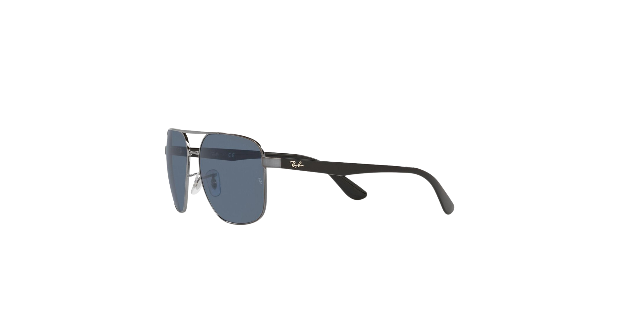 Ray-Ban Sunglasses – Gunmetal with Dark Blue Lenses