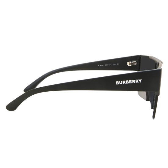 Burberry B-4291 3464/87 Sunglasses | Matte Black Square