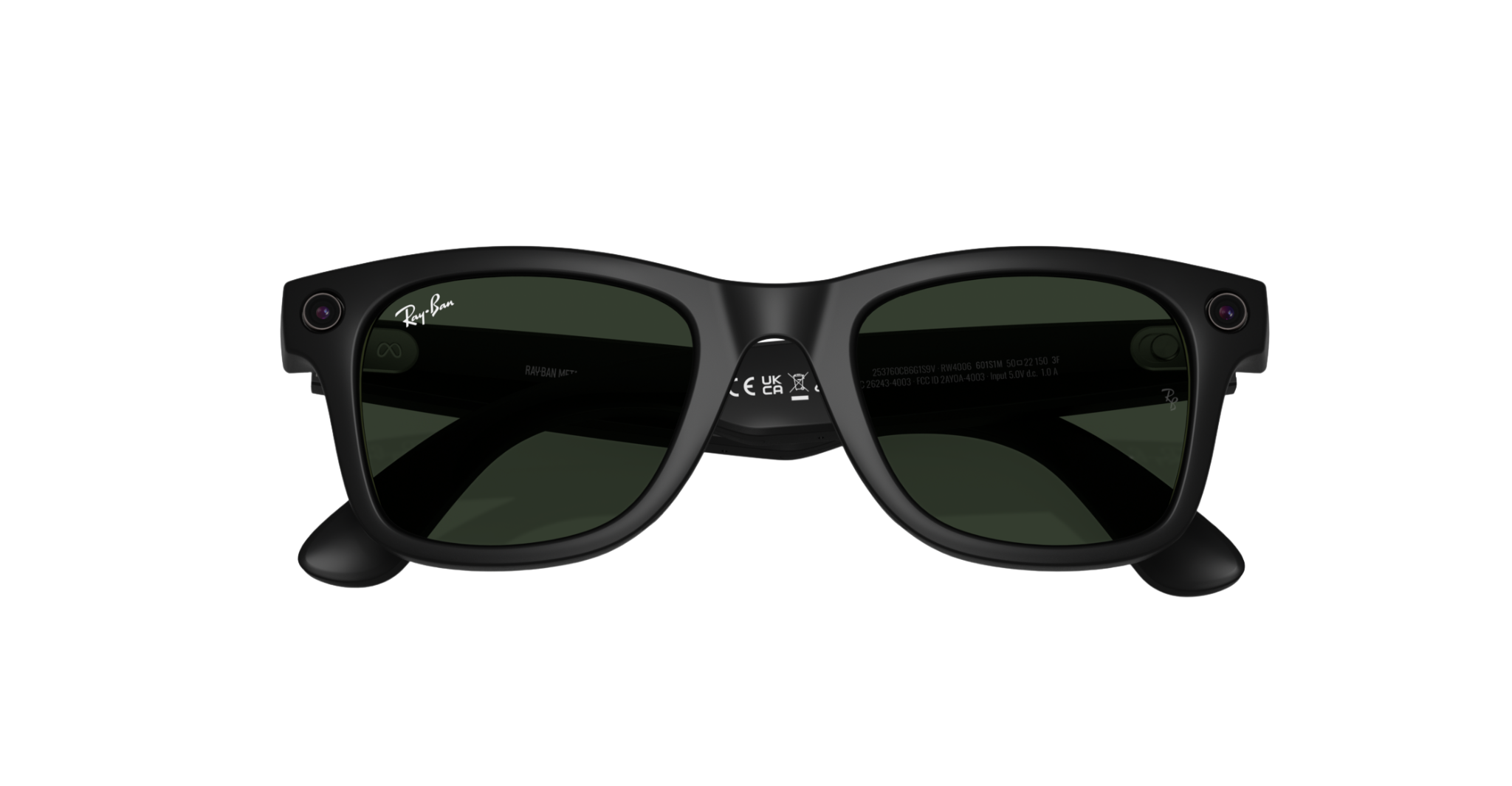 Ray-Ban Meta Wayfarer Matte Black Gen 1