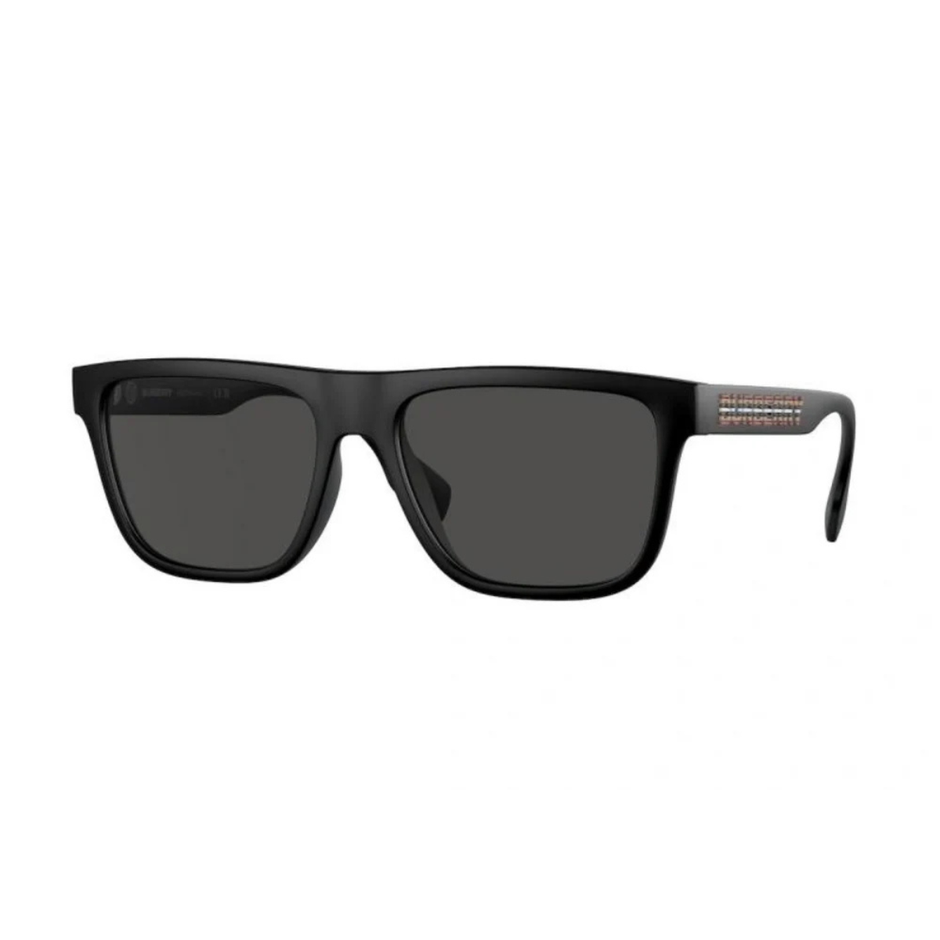 Burberry Men's B-4402U Sunglasses | Matte Black Sustainable Frames
