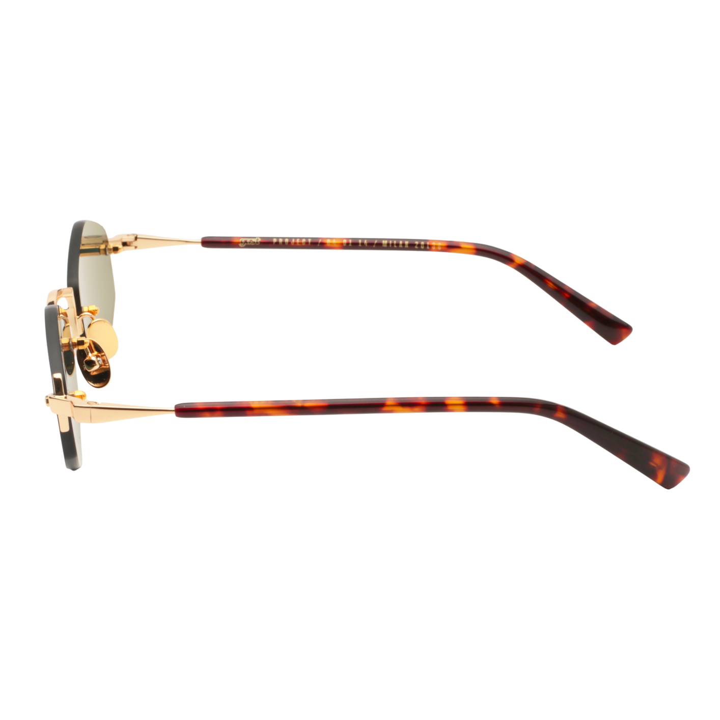 GAST LU-02 LUNAR GLD-GOLD Sunglasses 