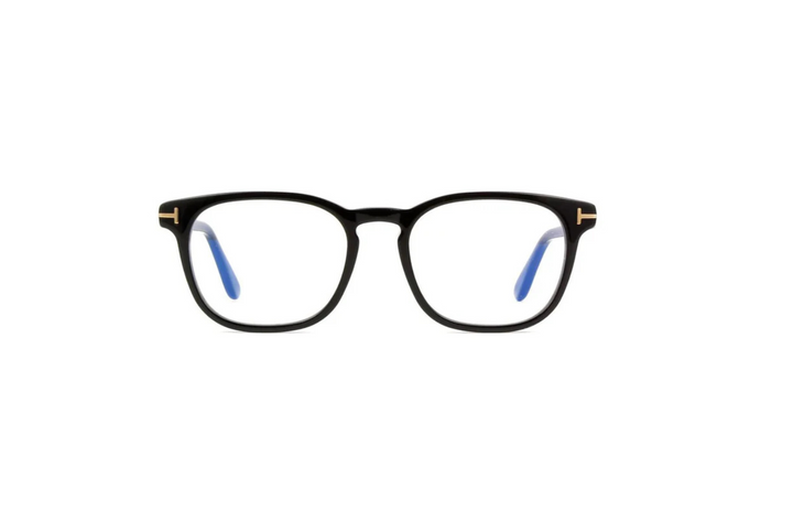 Tom Ford TF 5868-B Blue Block Square Eyeglasses
