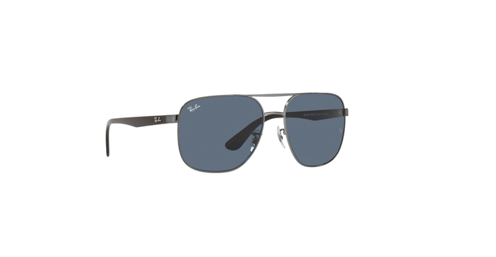Ray-Ban Sunglasses – Gunmetal with Dark Blue Lenses