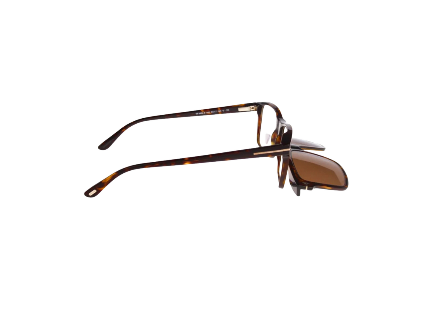 Tom Ford TF 5682-B Magnetic Clip-On Eyeglasses