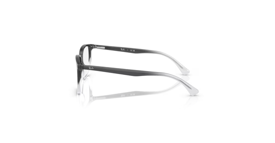 Ray-Ban – Gradient Grey to Transparent Square Frames