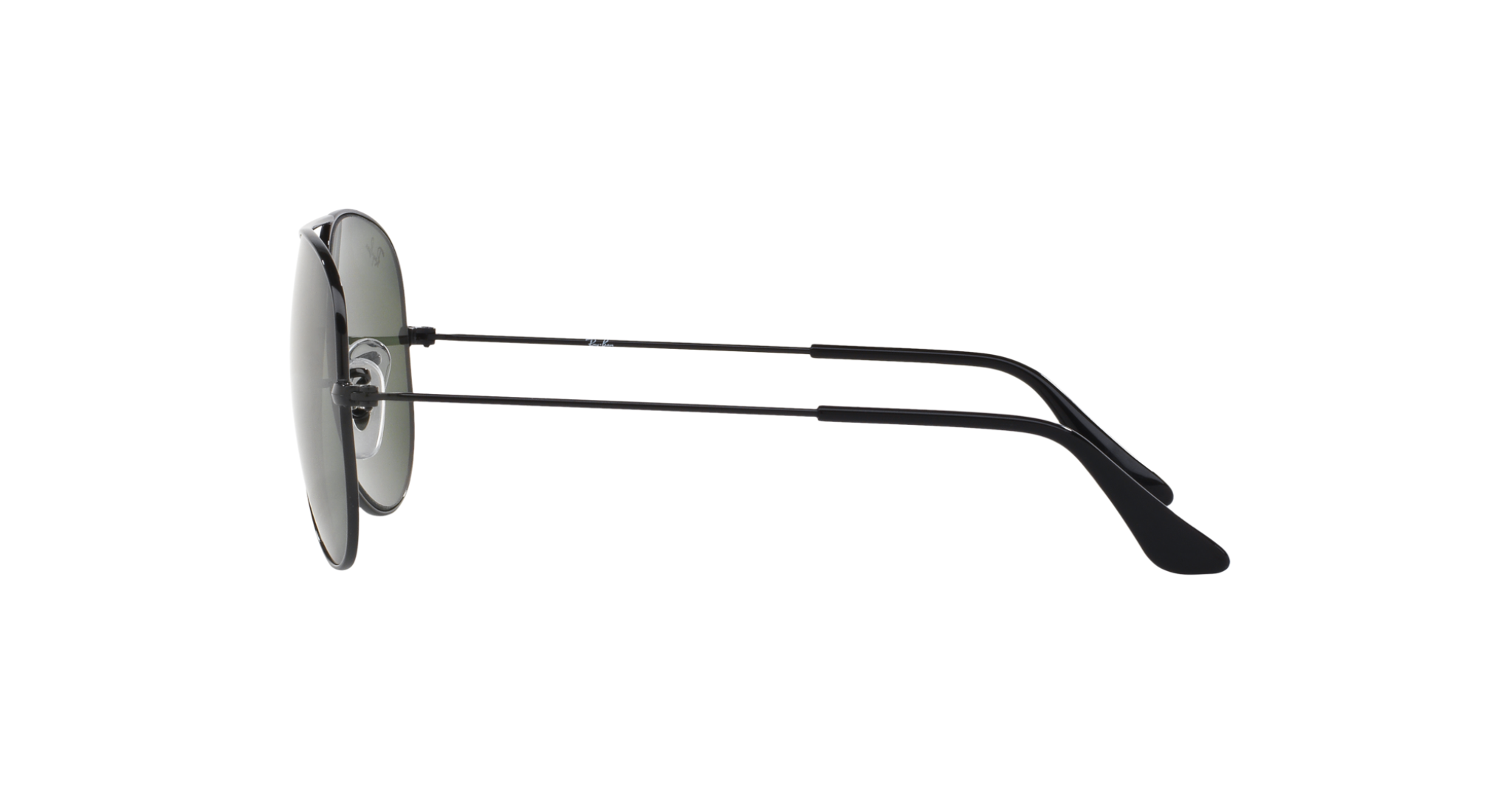 Ray-Ban Aviator Classic Sunglasses – Polished Black Metal