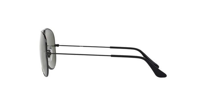 Ray-Ban Aviator Classic Sunglasses – Polished Black Metal