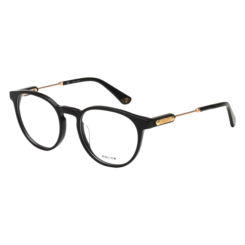 POLICE VPLF10K PRINCE-5 BLK Round Optical Eyeglasses
