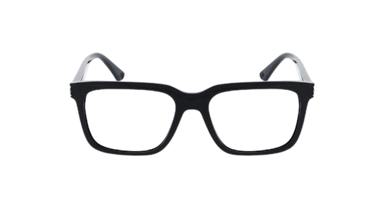 POLICE VPLF03K Square Optical Eyeglasses – Black Frame 53