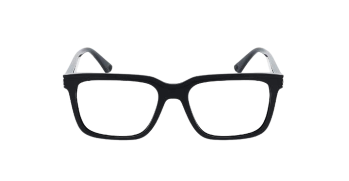 POLICE VPLF03K Square Optical Eyeglasses – Black Frame 53