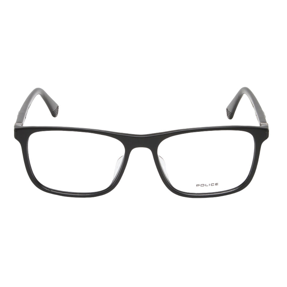 POLICE VPLD97K Rectangular Optical Eyeglasses – Black Frame