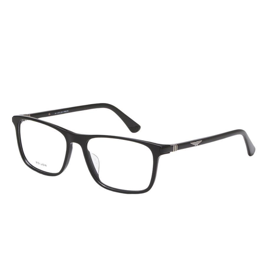POLICE VPLD97K Rectangular Optical Eyeglasses – Black Frame