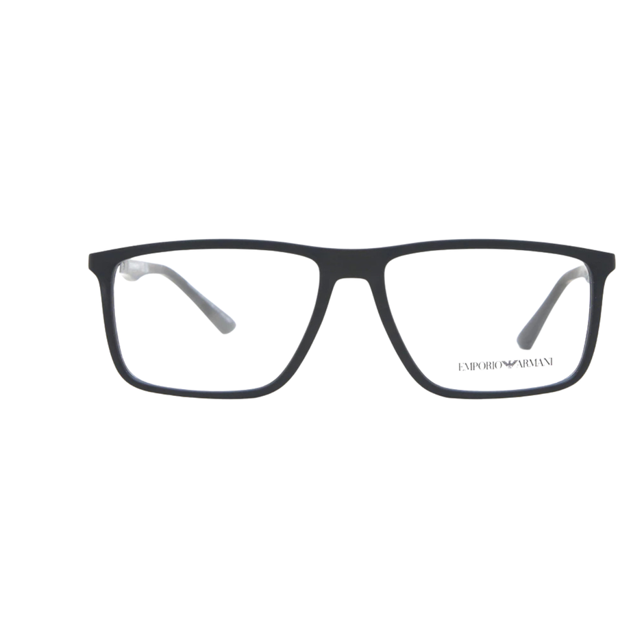 Emporio Armani EA3221 5001 Shiny Black Square Eyeglasses