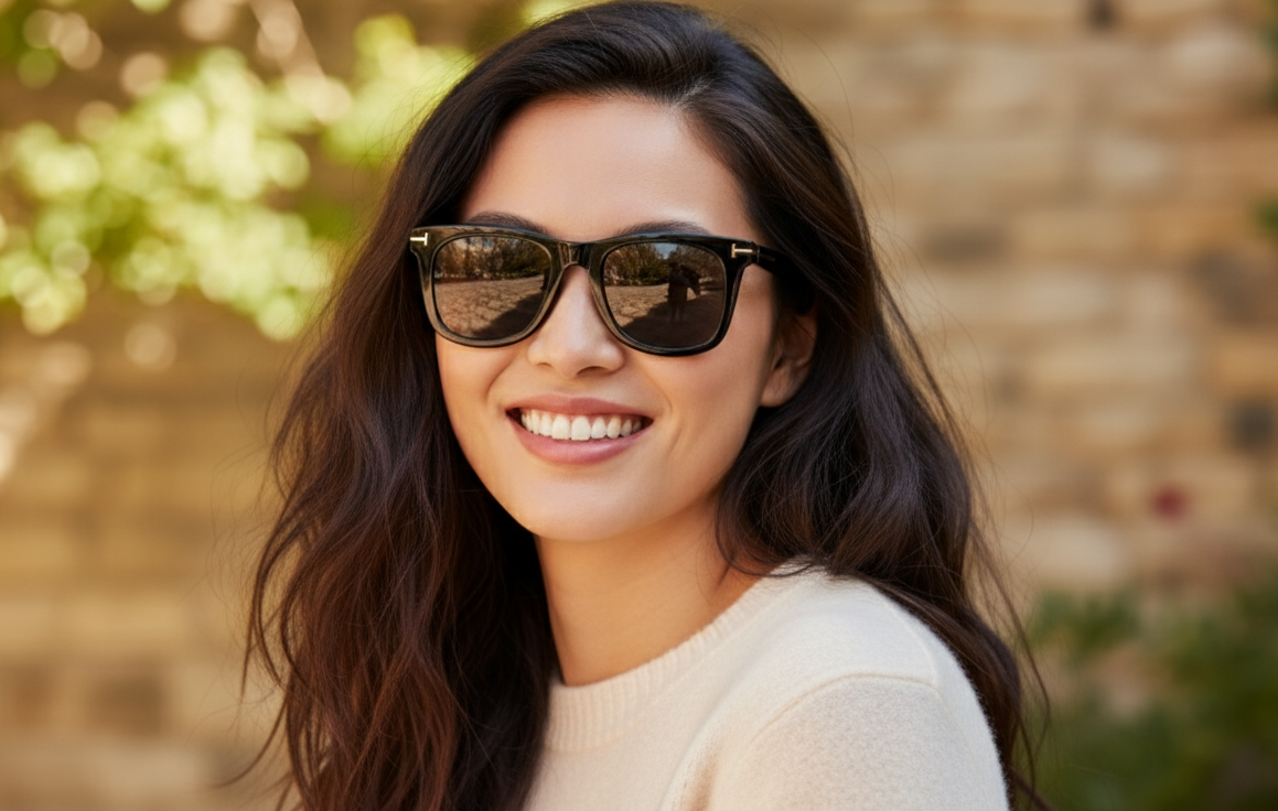 Tom Ford TF 5970-B | Modern Square Acetate Frames