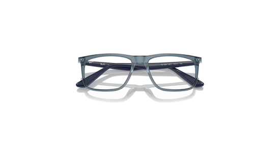 Ray-Ban Transparent Blue Eyeglasses