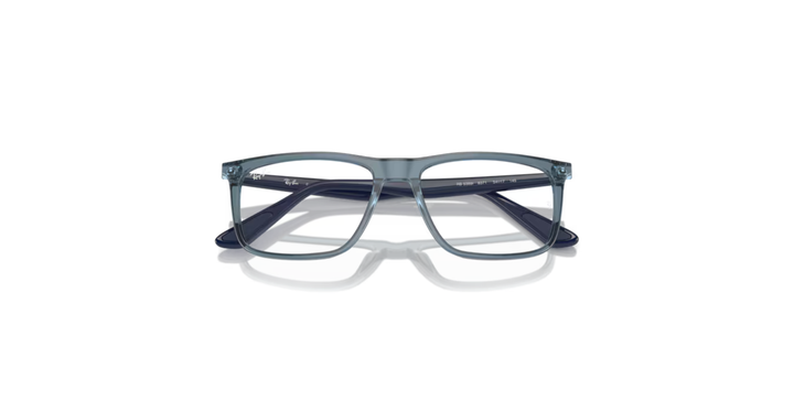 Ray-Ban Transparent Blue Eyeglasses