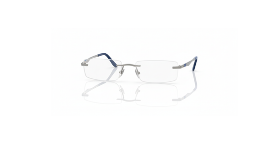 Ray-Ban – Gunmetal Rimless Rectangular Frames