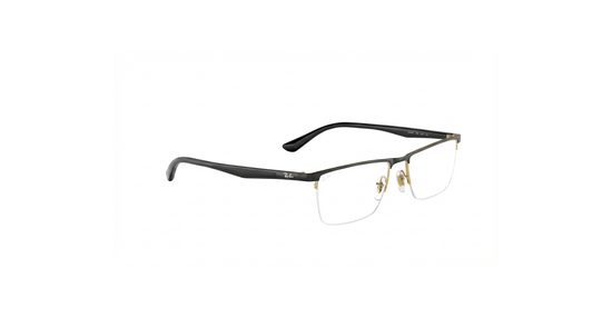 Ray-Ban Optical Frames – RB6443I 2890 (Black on Arista) – Metal Supra Design
