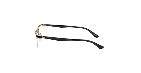 Ray-Ban Optical Frames – RB6443I 2890 (Black on Arista) – Metal Supra Design